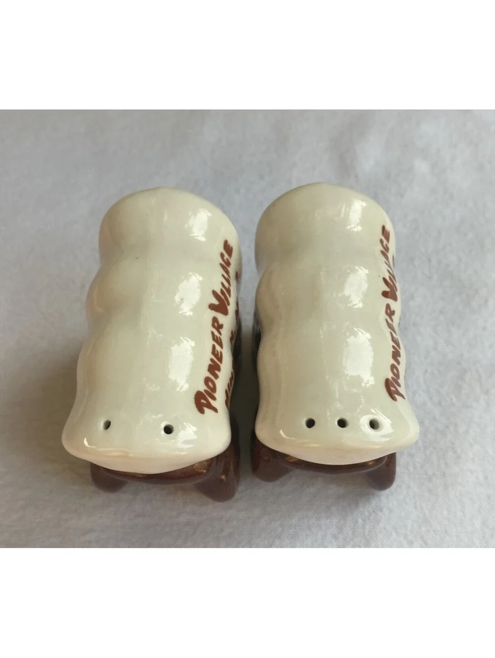 VTG 1950’s Pioneer Village Minden Nebraska Salt And Pepper Shakers 2.75